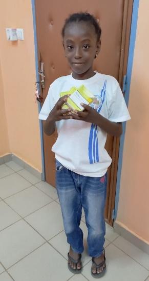 Enfant bénéficiaire du programme